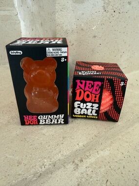 *NEW* NeeDoh Gummy Bear + Fuzz Ball